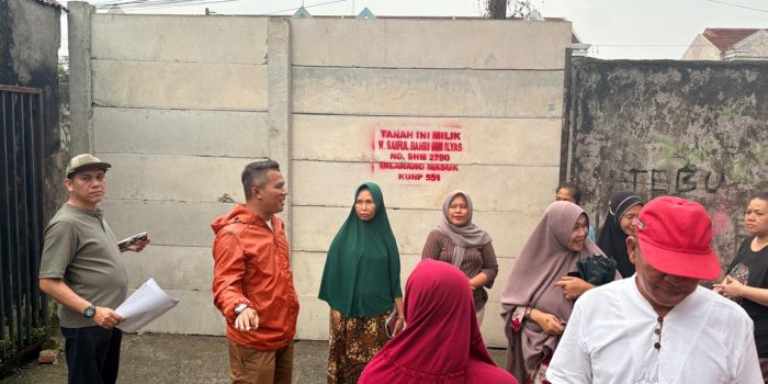 Diduga Mafia Tanah di Balik Penembokan Gang Anggrek Pemko Medan dan BPN Kota Medan Diminta Buka Fakta